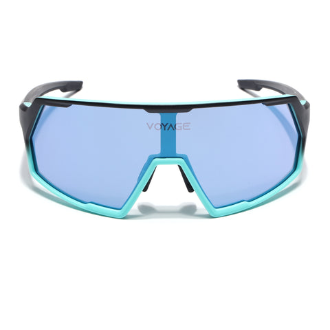 Voyage Select Drift Sunglasses (Blue Lens | Black & Sky Blue Frame - SLMG6331)