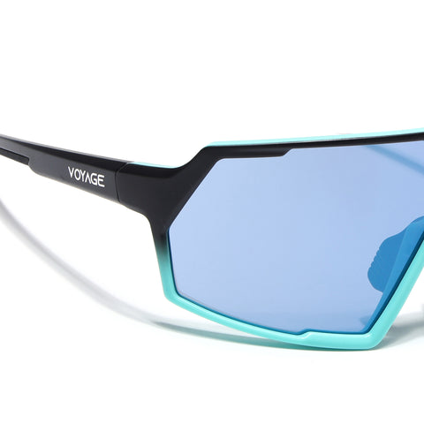 Voyage Select Drift Sunglasses (Blue Lens | Black & Sky Blue Frame - SLMG6331)
