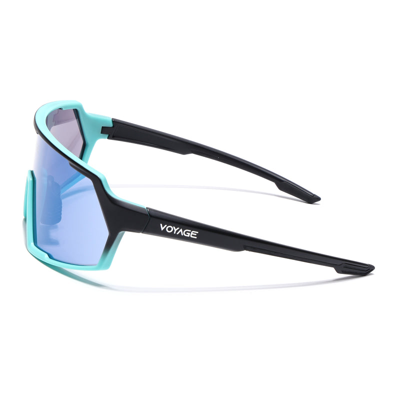 Voyage Select Drift Sunglasses (Blue Lens | Black & Sky Blue Frame - SLMG6331)
