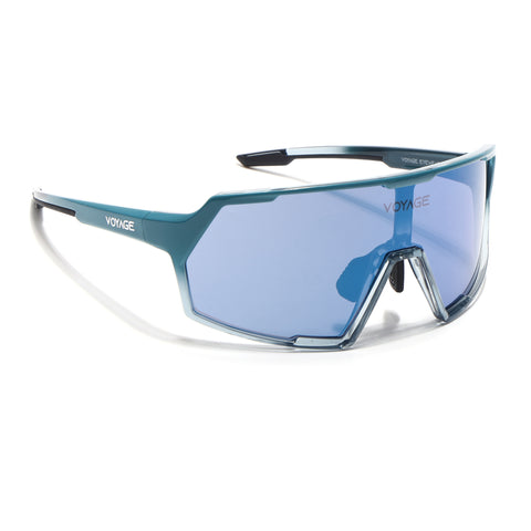 Voyage Select Drift Sunglasses (Blue Lens | Shine Blue Frame - SLMG6332)