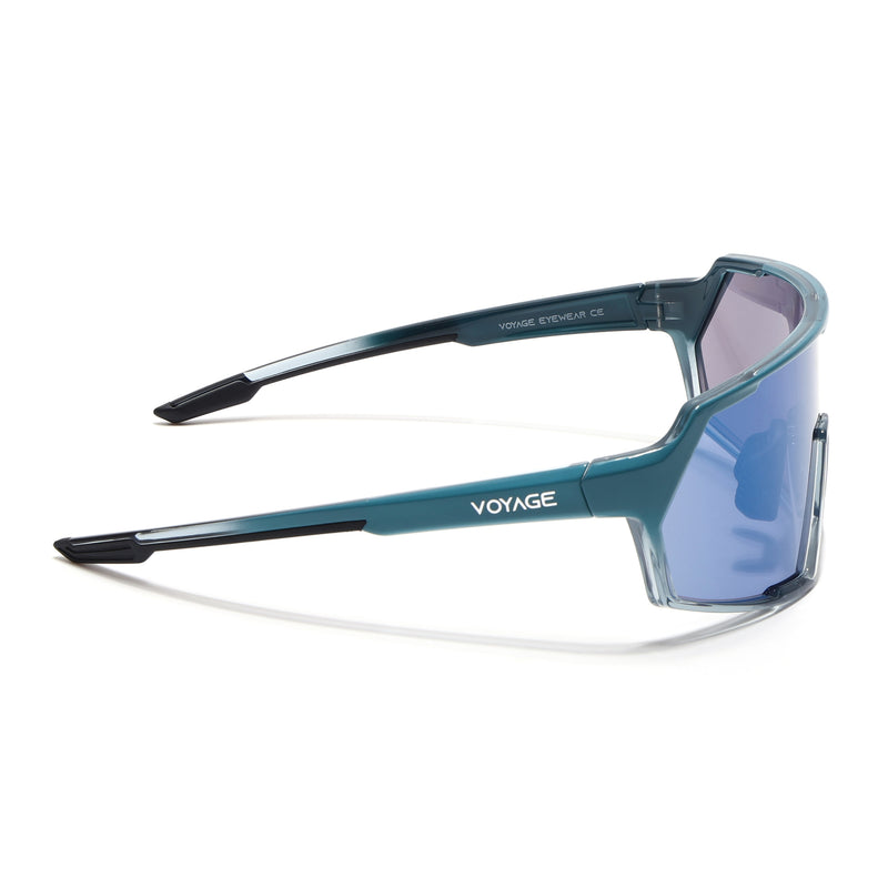 Voyage Select Drift Sunglasses (Blue Lens | Shine Blue Frame - SLMG6332)