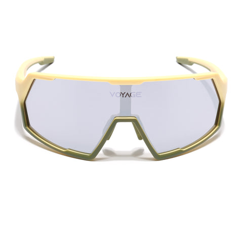 Voyage Select Drift Sunglasses (Grey Lens | Yellow & Olive Frame - SLMG6333)
