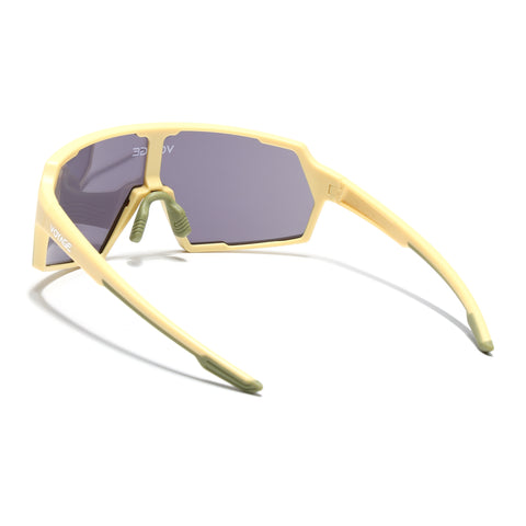 Voyage Select Drift Sunglasses (Grey Lens | Yellow & Olive Frame - SLMG6333)