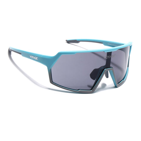 Voyage Select Drift Sunglasses (Black Lens | Sky Blue & Grey Frame - SLMG6334)