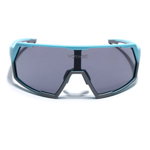 Voyage Select Drift Sunglasses (Black Lens | Sky Blue & Grey Frame - SLMG6334)