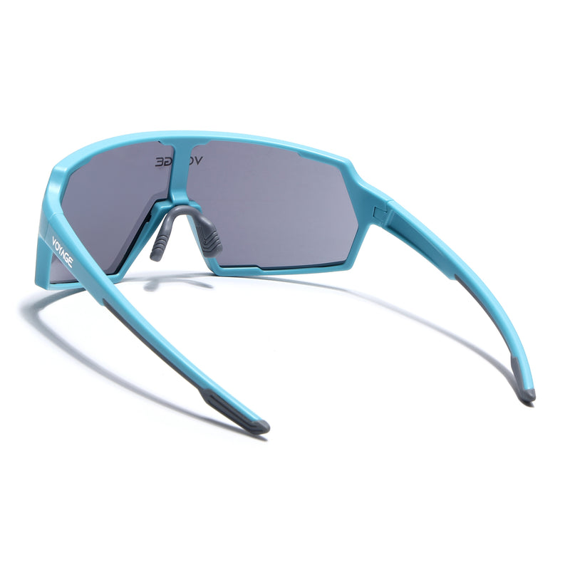 Voyage Select Drift Sunglasses (Black Lens | Sky Blue & Grey Frame - SLMG6334)