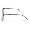 Wayfarer Polarized Sunglasses for Men & Women (Blue Lens | Dark Grey Frame - PMG7874)