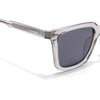 Wayfarer Polarized Sunglasses for Men & Women (Black Lens | Grey Frame - PMG7875)