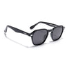 Wayfarer Polarized Sunglasses for Men & Women (Black Lens | Black Frame - PMG7971)