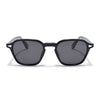 Wayfarer Polarized Sunglasses for Men & Women (Black Lens | Black Frame - PMG7971)