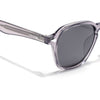 Wayfarer Polarized Sunglasses for Men & Women (Black Lens | Grey Frame - PMG7972)