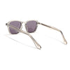 Wayfarer Polarized Sunglasses for Men & Women (Brown Lens | Light Grey Frame - PMG7974)