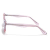 Wayfarer Polarized Sunglasses for Men & Women (Black Lens | Pink Frame - PMG7975)