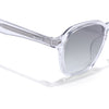 Wayfarer Polarized Sunglasses for Men & Women (Olive Lens | Transparent Frame - PMG7976)
