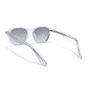 Wayfarer Polarized Sunglasses for Men & Women (Olive Lens | Transparent Frame - PMG7976)