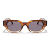 Shyen | Brown Rectangle Polarized Sunglasses | Brown Lens  - PMG7851