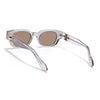 Shyen | Grey Rectangle Polarized Sunglasses | Brown Lens - PMG7852