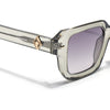Square Polarized Sunglasses for Men & Women (Black Lens | Green Frame - PMG7969)