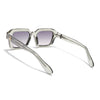 Square Polarized Sunglasses for Men & Women (Black Lens | Green Frame - PMG7969)