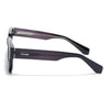 Rectangle Polarized Sunglasses for Men & Women (Black Lens | Black Frame - PMG7953)