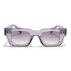 Rectangle Polarized Sunglasses for Men & Women (Grey Lens | Grey Frame - PMG7954)