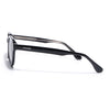 Wayfarer Polarized Sunglasses for Men & Women (Black Lens | Black Frame - PMG7902)