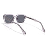 Wayfarer Polarized Sunglasses for Men & Women (Black Lens | Dark Grey Frame - PMG7903)