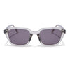 Wayfarer Polarized Sunglasses for Men & Women (Brown Lens | Grey Frame - PMG7904)