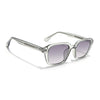 Wayfarer Polarized Sunglasses for Men & Women (Light Brown Lens | Light Grey Frame - PMG7905)