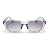 Wayfarer Polarized Sunglasses for Men & Women (Light Brown Lens | Light Grey Frame - PMG7905)