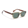 Wayfarer Polarized Sunglasses for Men & Women (Green Lens | Green Frame - PMG7906)