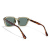 Wayfarer Polarized Sunglasses for Men & Women (Green Lens | Green Frame - PMG7906)