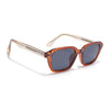 Wayfarer Polarized Sunglasses for Men & Women (Black Lens | Orange Frame - PMG7907)