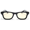 Wayfarer Polarized Sunglasses for Men & Women (Light Brown Lens | Black Frame - PMG7884)