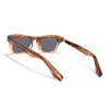 Wayfarer Polarized Sunglasses for Men & Women (Black Lens | Brown Frame - PMG7886)