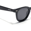 Wayfarer Polarized Sunglasses for Men & Women (Black Lens | Black Frame - PMG7984)