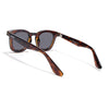 Wayfarer Polarized Sunglasses for Men & Women (Black Lens | Demi Brown Frame - PMG7986)