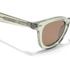 Wayfarer Polarized Sunglasses for Men & Women (Brown Lens | Green Frame - PMG7988)