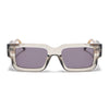 Rectangle Polarized Sunglasses for Men & Women (Brown Lens | Brown Frame - PMG7862)