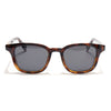Wayfarer Polarized Sunglasses for Men & Women (Black Lens | Demi Brown Frame - PMG7932)
