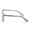 Wayfarer Polarized Sunglasses for Men & Women (Brown Lens | Grey Frame - PMG7933)