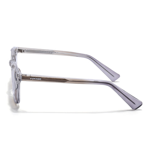 Wayfarer Polarized Sunglasses for Men & Women (Brown Lens | Grey Frame - PMG7933)