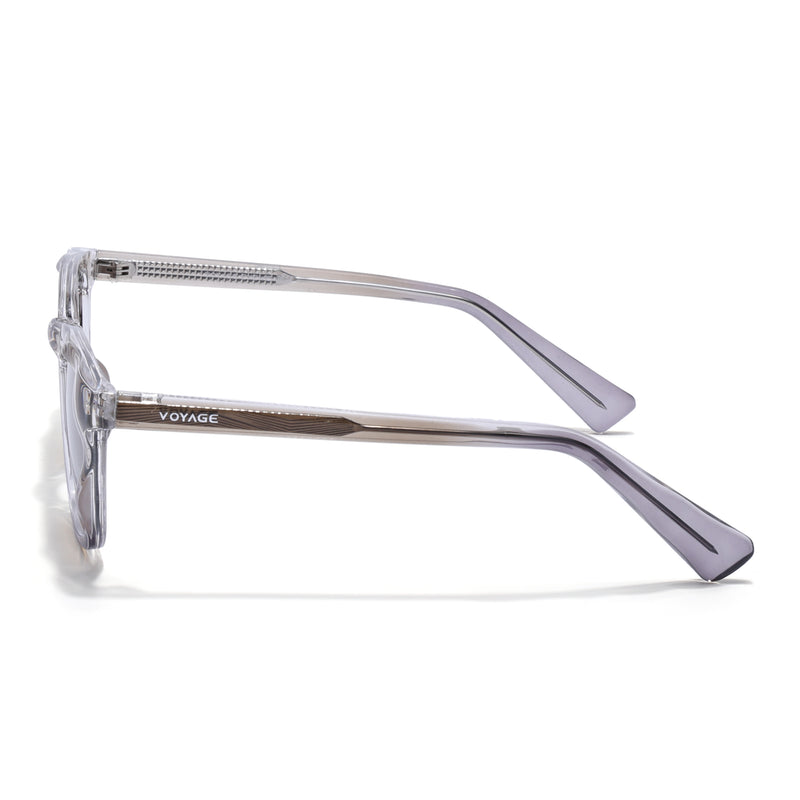 Wayfarer Polarized Sunglasses for Men & Women (Brown Lens | Grey Frame - PMG7933)