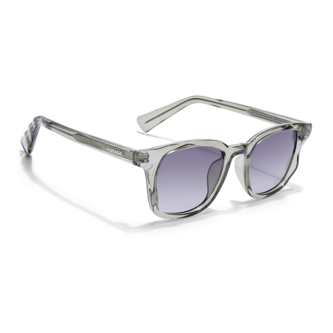 Wayfarer Polarized Sunglasses for Men & Women (Light Brown Lens | Green Frame - PMG7935)