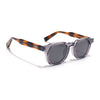 Wayfarer Polarized Sunglasses for Men & Women (Black Lens | Grey Frame - PMG7979)