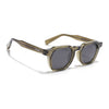 Wayfarer Polarized Sunglasses for Men & Women (Black Lens | Green Frame - PMG7982)