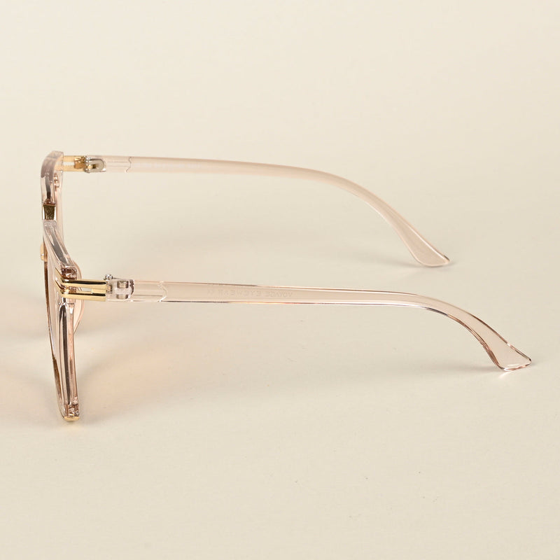 Light Brown Square Sunglasses (L80054MG4235)