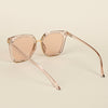 Light Brown Square Sunglasses (L80054MG4235)