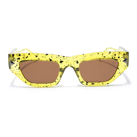 Cateye Yellow Sunglasses - MG4505