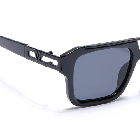 Wayfarer Sunglasses (Black Lens | Black Frame - MG5385)